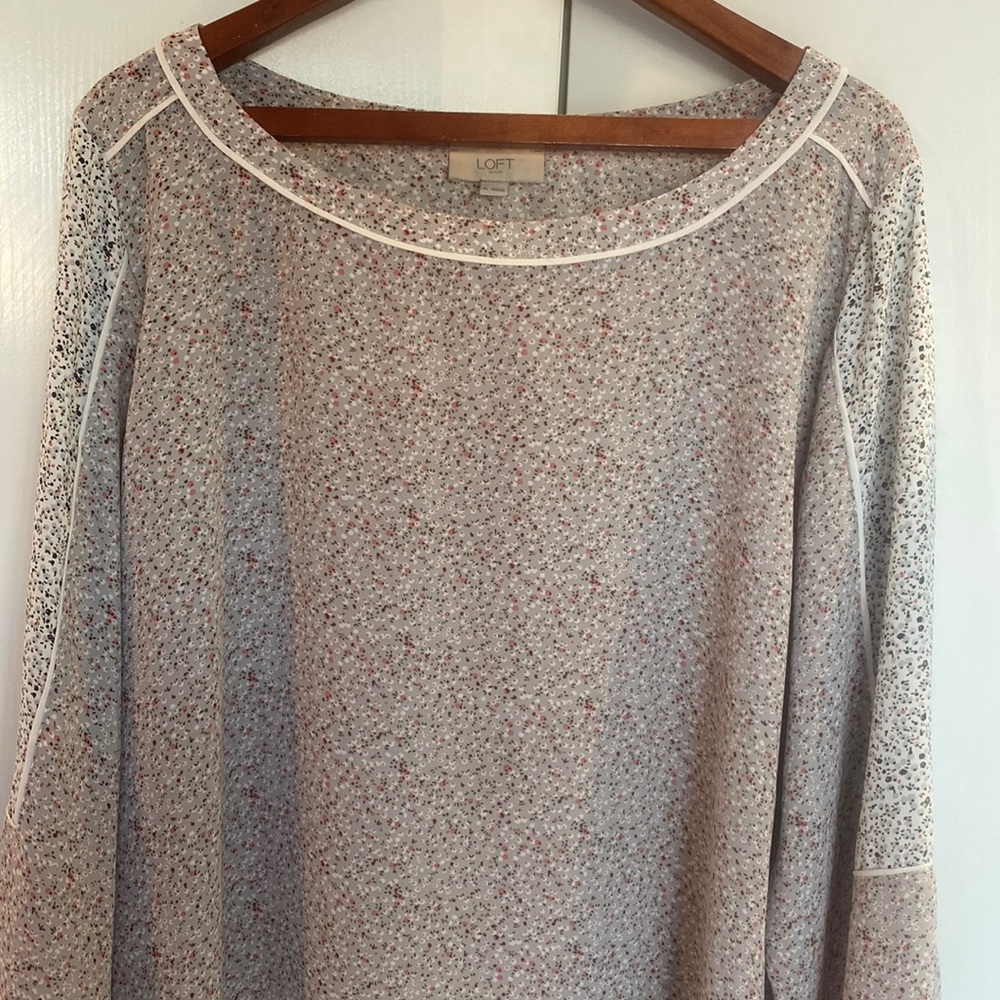 Loft floral blouse
